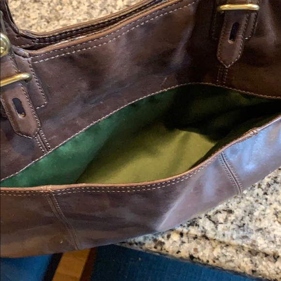 Leather Coach bag - Picture 3 of 7